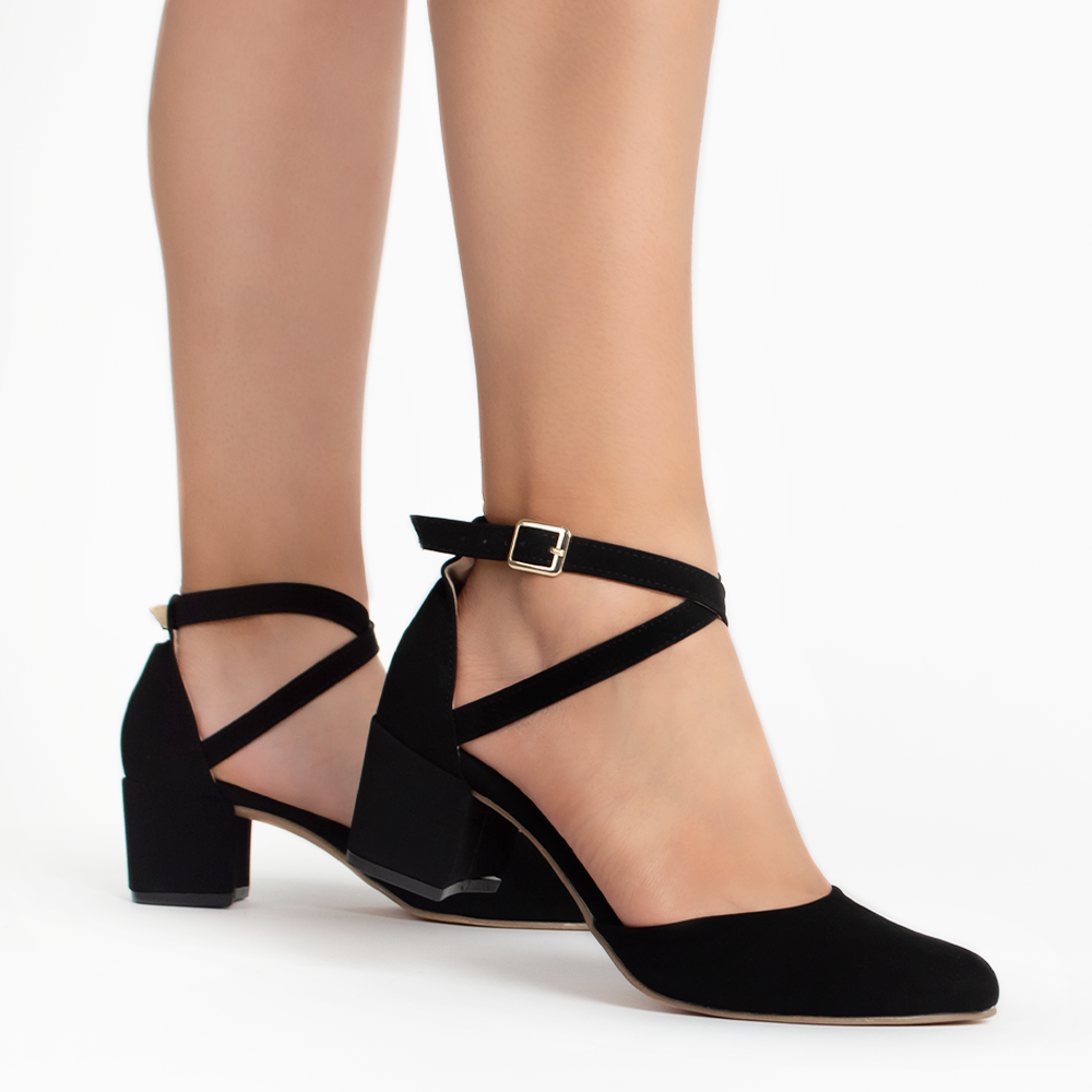 Cerradas Zapatillas De Plataforma Negras Tacón Alto Sandalias Plataforma  Negras Cerradas Tacon Sandalias