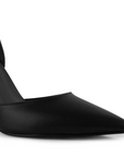 Zapatilla Negro Puntal Dama Tacon Delgado Pulsera Moda Formal 2000127