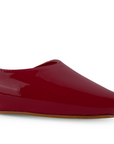 Zapatilla Rojo Mujer Tacon Bajo Ancho Ajuste Hebilla Elegante 2000138