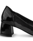 Zapatilla Negro/Negro Dama Casual Moda Elegante Punta Cerrada Fiesta 4930051