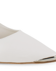 Zapatilla Beige Tacones Mujer Casual Puntal Elegante Dama 4930058