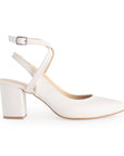 Zapatilla Beige Dama Casual Tacones Para Mujer Elegante Formal 3402763