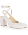 Zapatilla Beige Dama Casual Tacones Para Mujer Elegante Formal 3402763