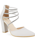 Zapatilla Beige Puntal Elegante Tiras Pedreria Fiesta Moda 3402913