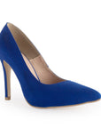 ZAPATILLA AZUL CASUAL DAMA TACÓN PUNTAL DAMA 4040309