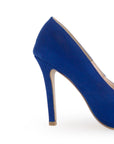ZAPATILLA AZUL CASUAL DAMA TACÓN PUNTAL DAMA 4040309