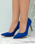 ZAPATILLA AZUL CASUAL DAMA TACÓN PUNTAL DAMA 4040309