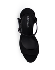 Zapatilla Negro Tacón Dama Casual Moda Plataforma 4040593