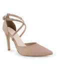 Zapatilla Maquillaje Stiletto Tacon Delgado Puntal Pulsera Brillos 4040659