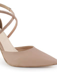 Zapatilla Maquillaje Stiletto Tacon Delgado Puntal Pulsera Brillos 4040659