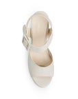 Zapatilla Beige Mujer Moda Elegante Hebilla Grande Moda Casual 4040813