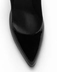 Zapatilla Negro Dama Puntal Destalonado Formal Tacon Elegante 4040883
