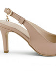 Zapatilla Maquillaje Dama Puntal Destalonado Formal Tacon Elegante 4040897