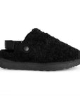 Mocasines negros tipo zuecos con plataforma | Mod.4900069