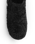 Mocasines negros tipo zuecos con plataforma | Mod.4900069