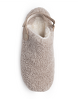 Mocasines beige tipo zuecos con plataforma | Mod.4900070