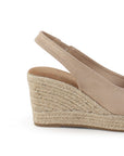 Alpargata Beige Mujer Resorte Punta Yute Plataforma Casual 4870021