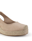 Alpargata Beige Mujer Resorte Punta Yute Plataforma Casual 4870021