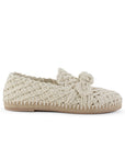 Alpargata Beige Dama Casual Confort Moderno Tejido Nudo 4290085