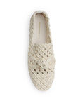 Alpargata Beige Dama Casual Confort Moderno Tejido Nudo 4290085