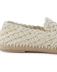 Alpargata Beige Dama Casual Confort Moderno Tejido Nudo 4290085
