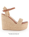 Alpargata Cafe Beige Mujer Casual Descubierta Moda Verano Dama 3360423