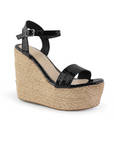 Alpargata Negro Mujer Casual Descubierta Moda Verano Dama 3360439