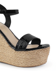 Alpargata Negro Mujer Casual Descubierta Moda Verano Dama 3360439