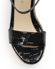 Alpargata Negro Mujer Casual Descubierta Moda Verano Dama 3360439