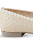 Balerina Beige Detalle Moño Mujer Zapato Plano Flats Casual 3402910