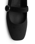 Balerinas Negro Dama Flats Comoda Hebilla Moda Casual  3201404