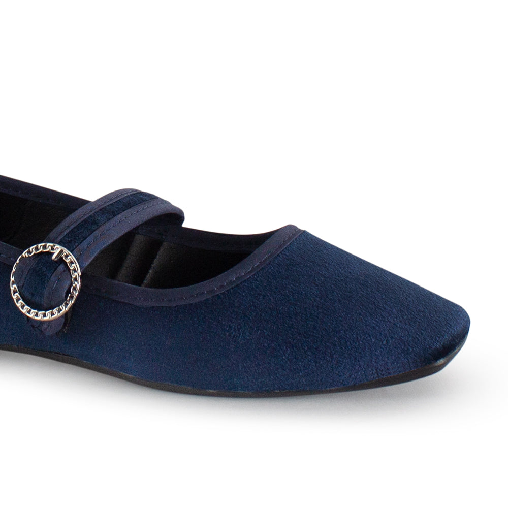 Balerinas Marino Dama Flats Comoda Hebilla Moda Casual 3201405