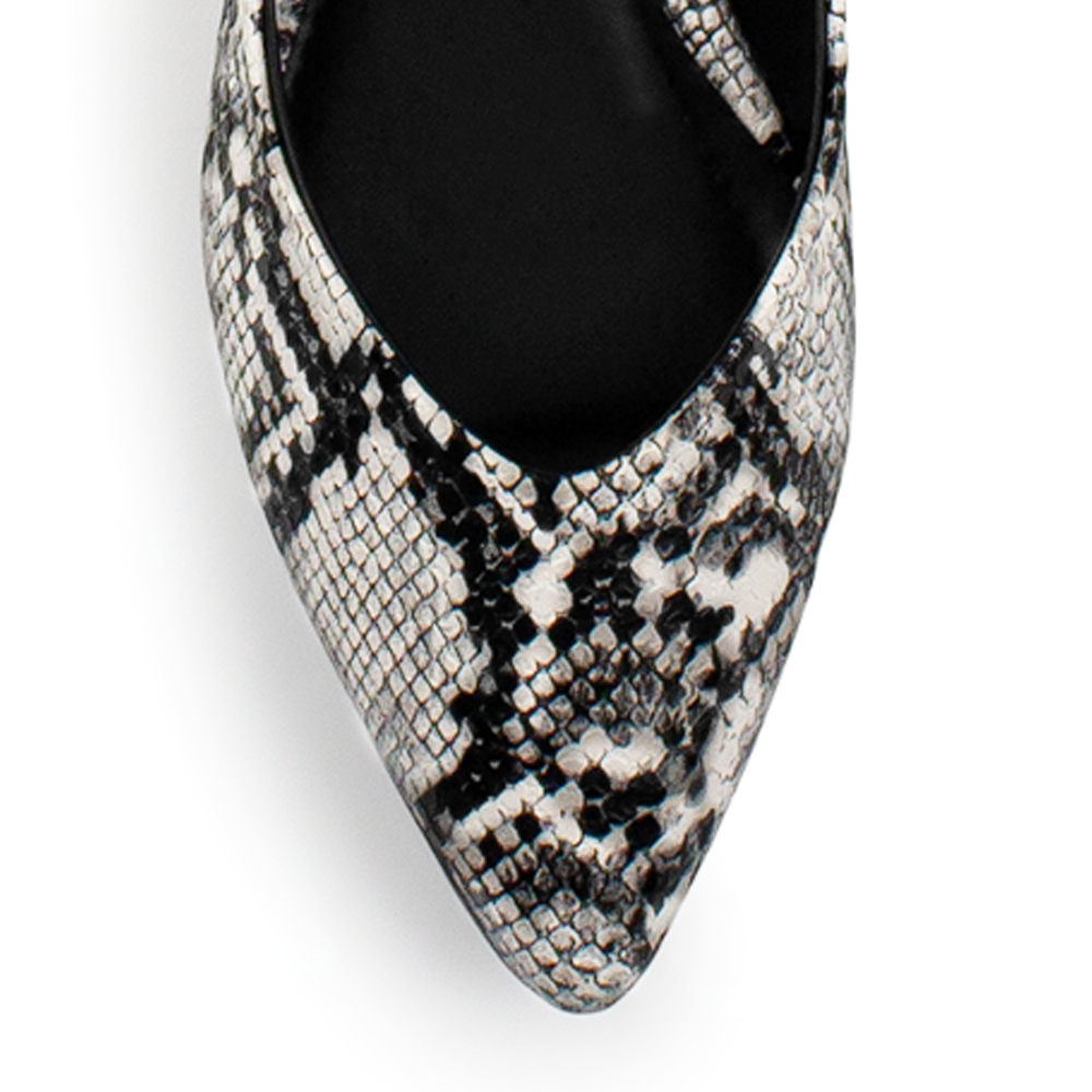 Balerina Beige Negro Casual Dama Piso Puntal Destalonada Moda Flats 4930014