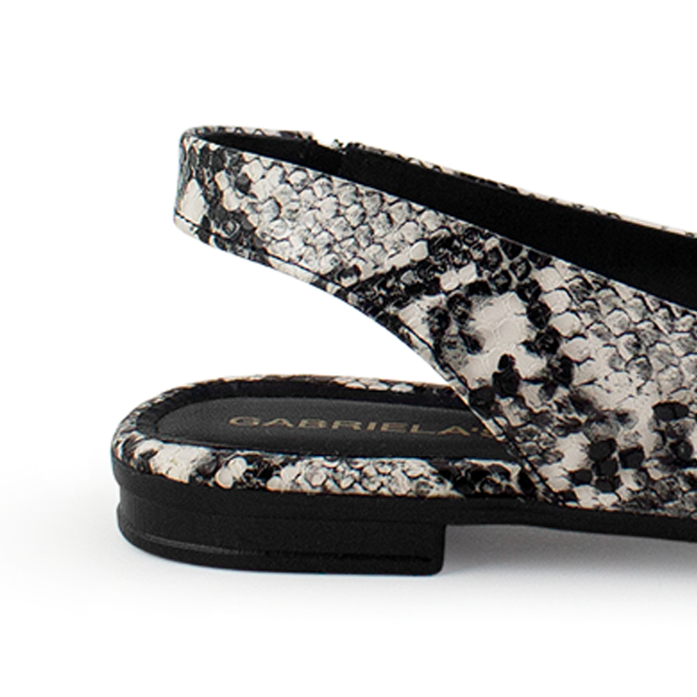 Balerina Beige Negro Casual Dama Piso Puntal Destalonada Moda Flats 4930014