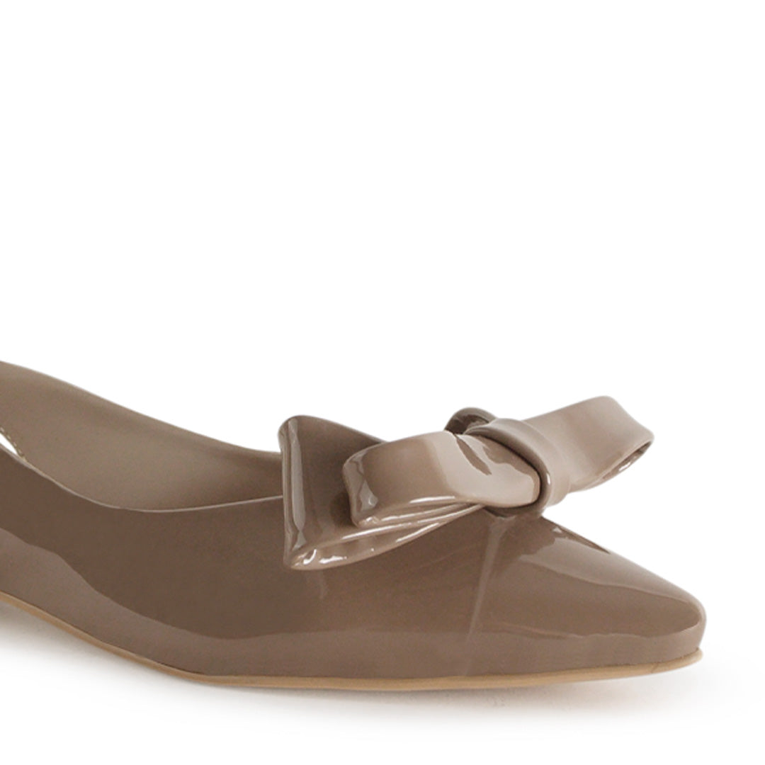 Balerinas Cafe Mujer Estilo Elegante Moño Flats Moda 4930031