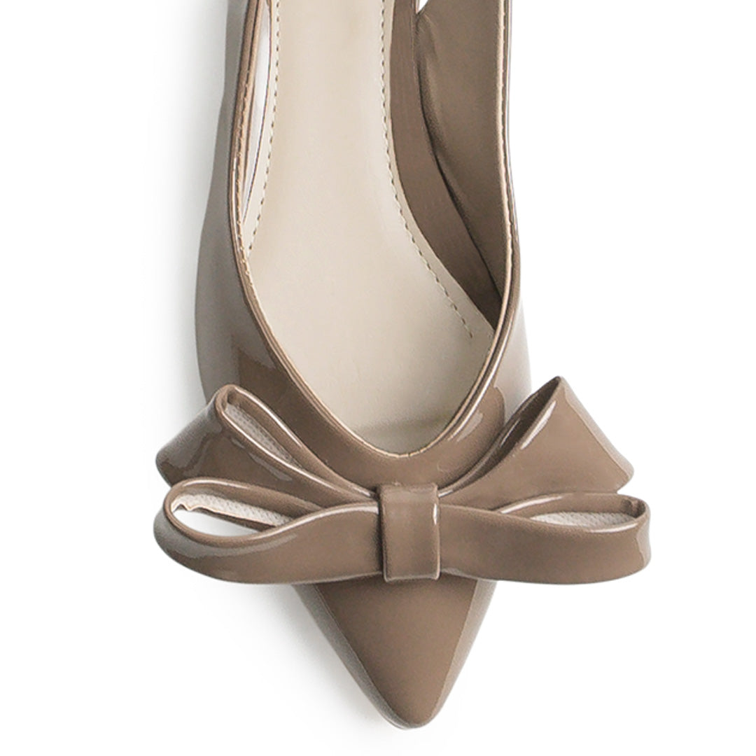 Balerinas Cafe Mujer Estilo Elegante Moño Flats Moda 4930031