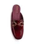 Balerinas Vino Dama Zapatos Destalonados Herrajes Moderno 4930033
