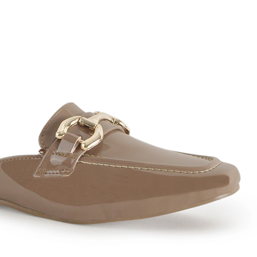 Balerinas Cafe Dama Zapatos Destalonados Herrajes Moderno 4930038