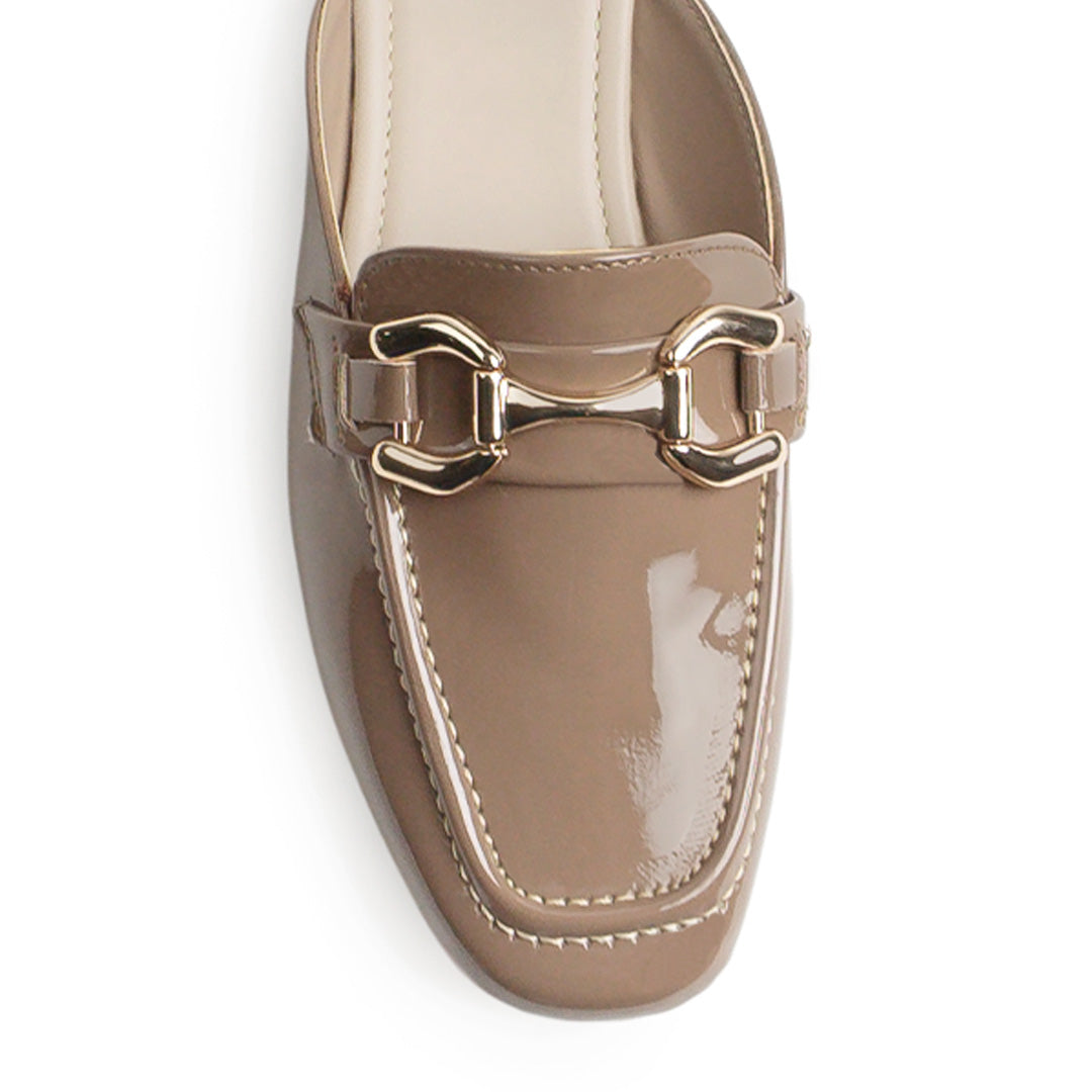 Balerinas Cafe Dama Zapatos Destalonados Herrajes Moderno 4930038