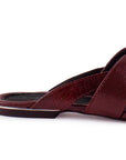 Balerinas Vino Mujer Estilo Trenzada Casual Cómoda Flats Moda 4930041
