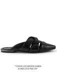 Balerinas Negro Mujer Estilo Trenzada Casual Cómoda Flats Moda 4930042