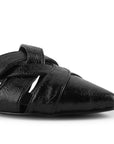 Balerinas Negro Mujer Estilo Trenzada Casual Cómoda Flats Moda 4930042