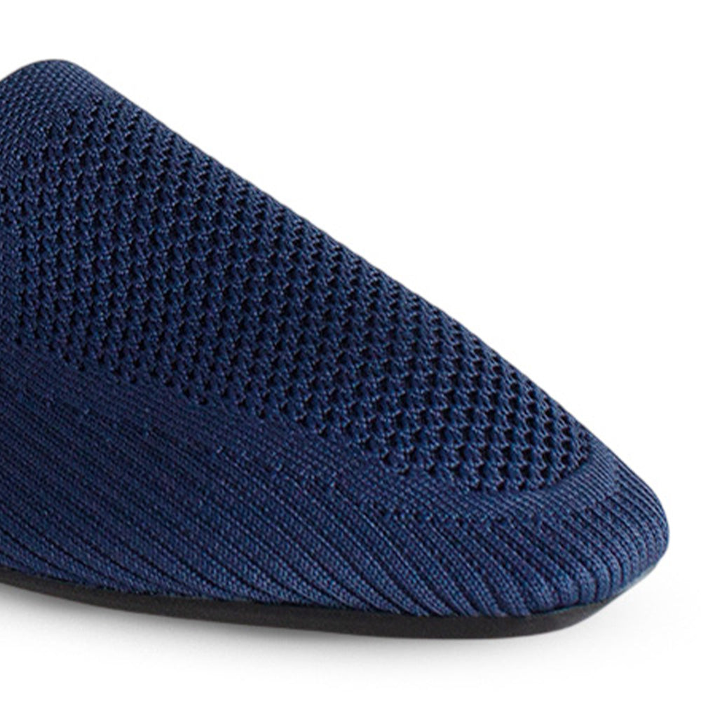 Balerinas Marino para Mujer Cómodas Tejidas Estilo Casual 4930060