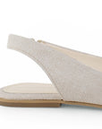 Balerina Beige Mujer Puntal Moño Casual Moda Resorte Destalonada 4930080
