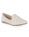 Balerina Beige Flats Dama Piso Casual Básico 3520173