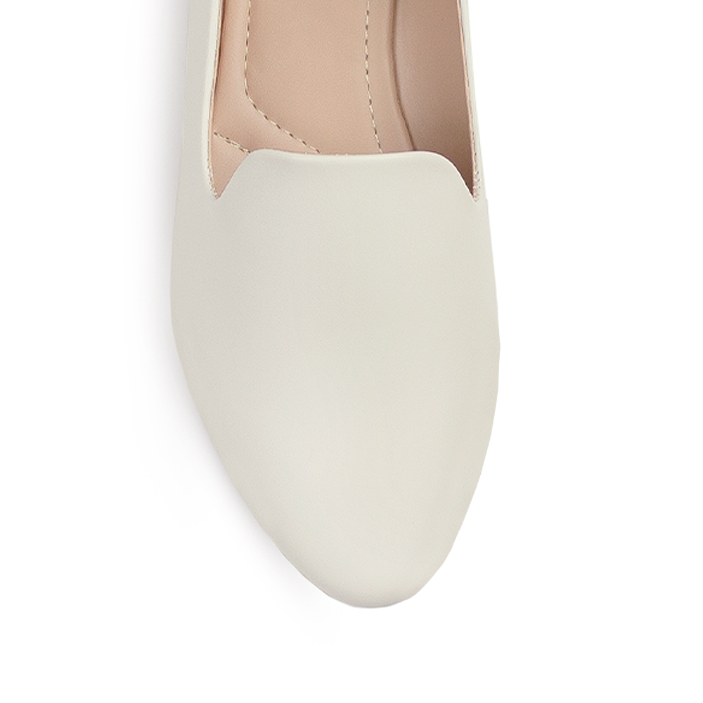 Balerina Beige Flats Dama Piso Casual Básico 3520173