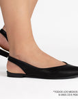 Balerina Negro Mujer Piso Casual Puntal Piso Moda Destalonado 3402692