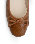 Balerina Cafe Detalle Moño Mujer Zapato Plano Flats Casual 3402912