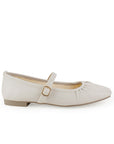 Balerina Beige Mujer Casual Pulsera Moda Comodo Zapato Dama 3402916