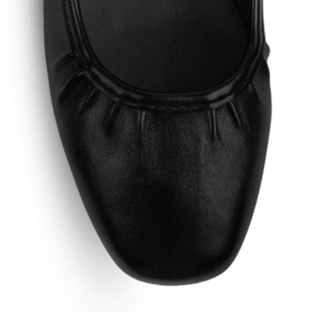 Balerina Negro Mujer Casual Pulsera Moda Comodo Zapato Dama 3402918
